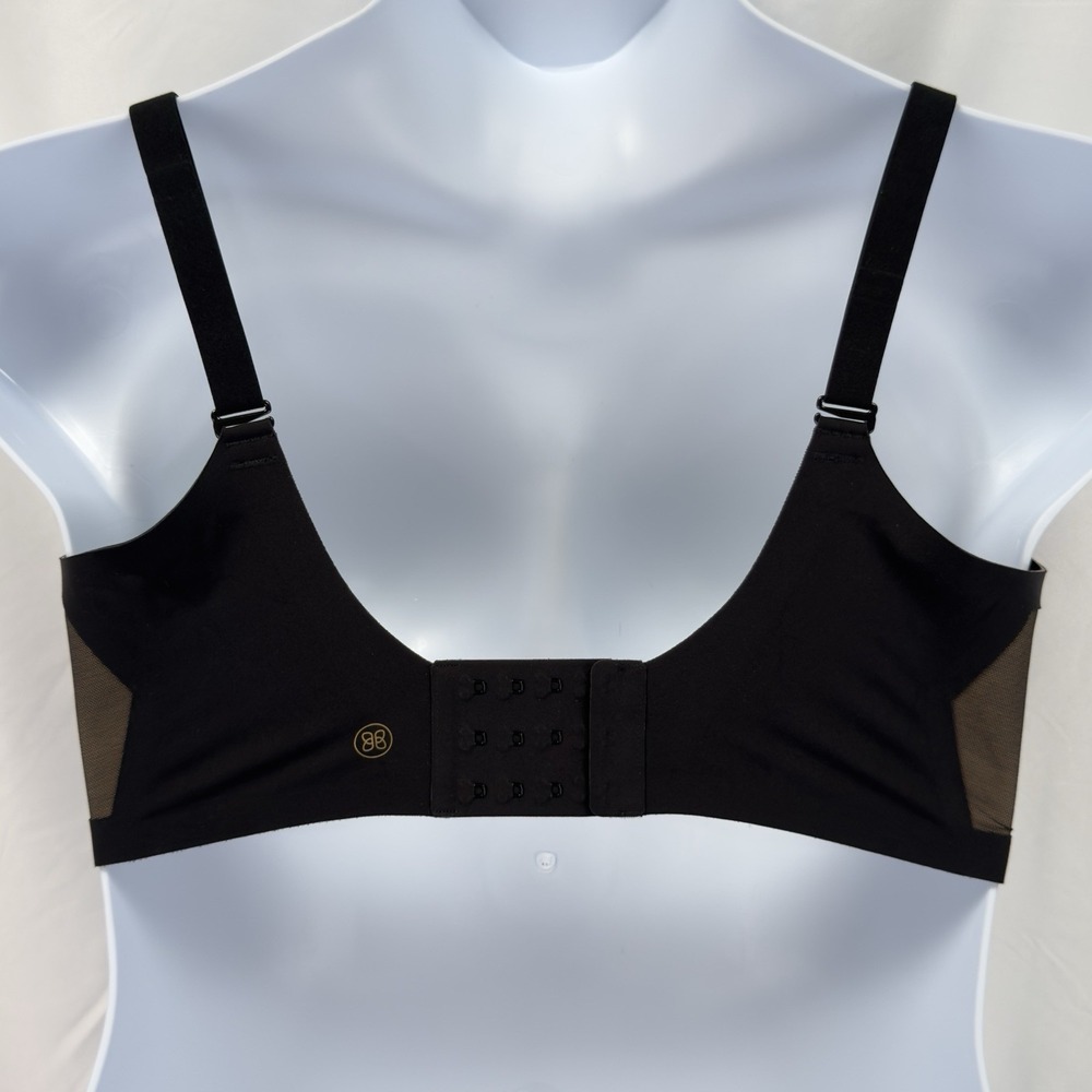 Honeylove CrossOver Contour Bra 36D/DD Black Wireless Full Coverage LWBR0303 - Picture 4 of 11